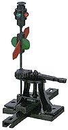 Caboose Industries Ground Hi-Level SW Stand Sprung .190