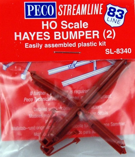 Peco HO Code 83 Hayes Bumper 2pk