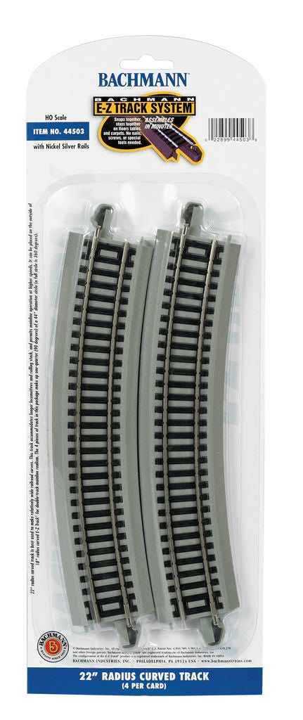 Bachmann HO E-Z Track Nickel Silver 22