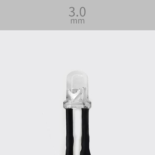 Evan Designs 3mm LED Cool White Pkg(5)