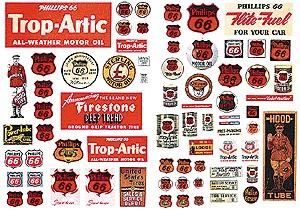 JL Innovative Vintage Signs/Posters - Phillips 66 1930s-50s