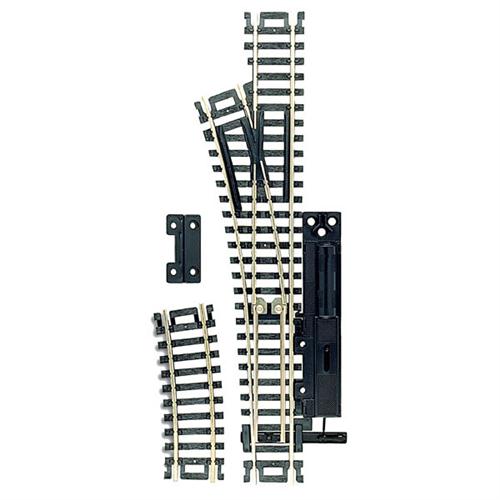 Atlas HO Code 100 Left Hand Manual Snap-Switch Turnout