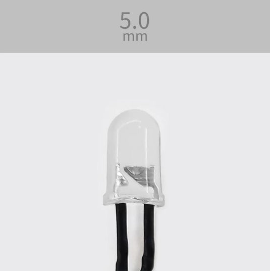 Evan Designs 5mm LED Cool White Pkg(5)