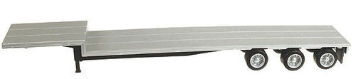 Herpa HO 48' Tri-Axle Drop Deck Trailer w/Aluminum Deck