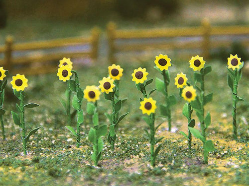 JTT Miniature HO Sunflowers - 1