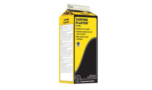 Woodland Scenics Carving Plaster 3-1/2 lbs 1.6kgs