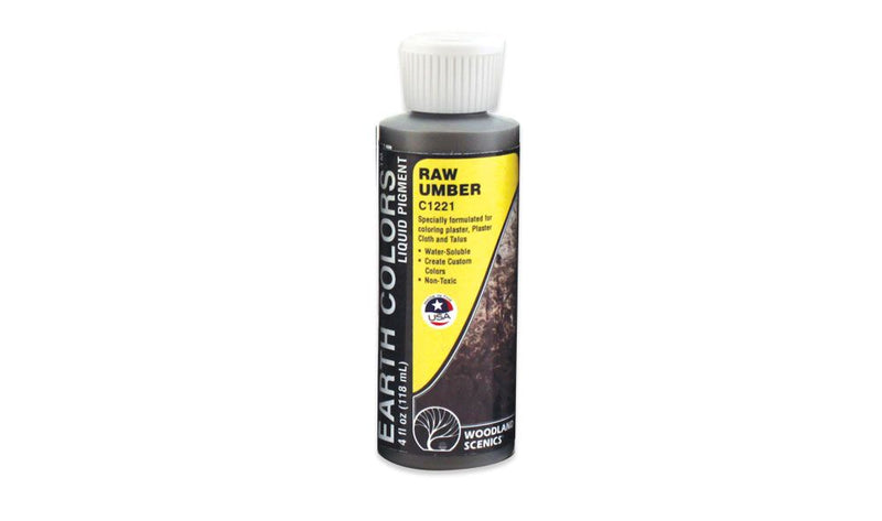 Load image into Gallery viewer, Woodland Scenics Earth Color Liquid Pigment Raw Umber C1221
