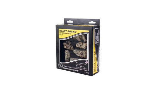 Woodland Scenics Ready Rocks - Outcroppings Rock 13pcs