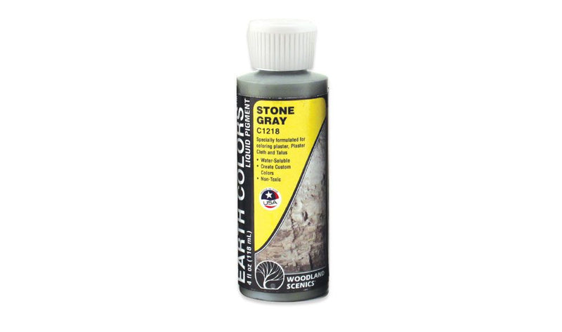 Load image into Gallery viewer, Woodland Scenics Earth Color Liquid Pigment Stone Gray C1218
