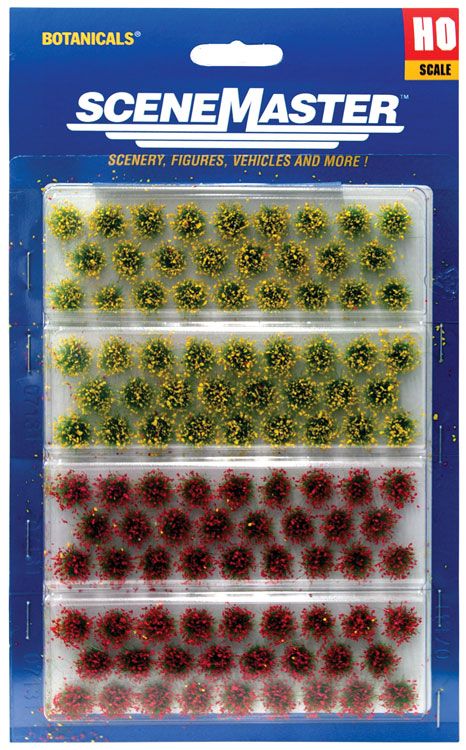 Walthers SceneMaster Grass Tufts - Blooming Flowers - pkg(104)