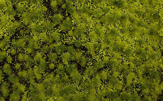 Bachmann Scene Scapes Tufted Grass Sheet/Mat - Light Green 3/16" .5cm Tall Fibers 11-3/4" x 7-1/2"  29.8 x 19.1cm Sheet