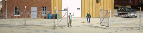 Walthers Cornerstone Chain Link Fence - Kit