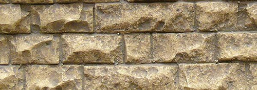 Chooch Flexible Cut Stone Wall w/Self-Adhesive Backing - Medium Stones - 13-1/4 x 3-3/8  33.7 x 8.6cm