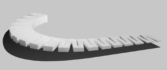 Woodland Scenics Incline Starter Set - 2% Grade, 8-24  61cm Section