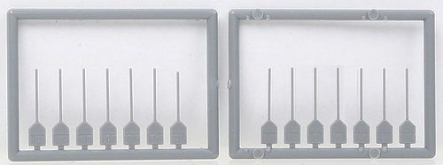 Tichy Train Group HO Brooms - pkg(14)