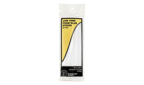 Woodland Scenics Low Temp Foam Glue Sticks pkg(10)