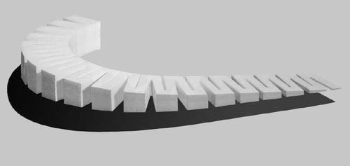 Woodland Scenics Incline Starter Set - SubTerrain System -- 4%