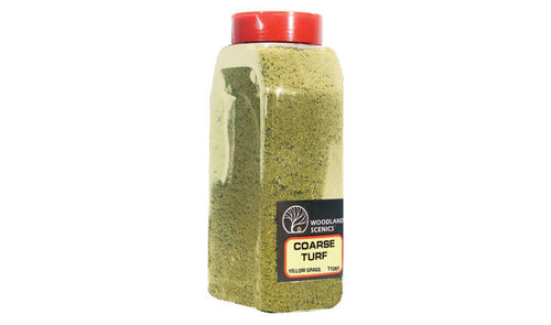 Woodland Scenics Coarse Turf Shaker 32oz - Yellow Grass