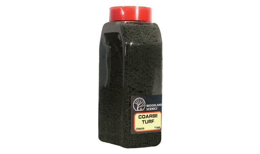 Woodland Scenics Coarse Turf Shaker 32oz - Conifer Green