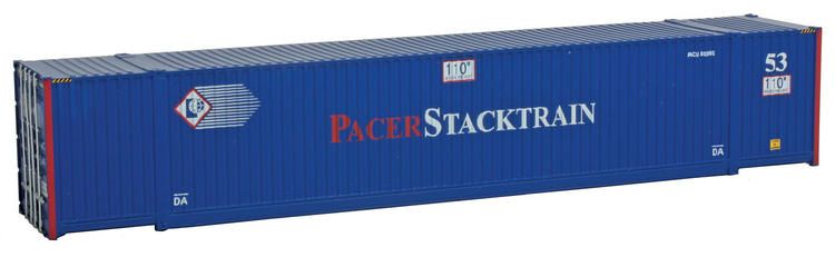 Load image into Gallery viewer, Walthers SceneMaster HO conteneur 53 pi Singamas – Pacer Stacktrain (949-8507)

