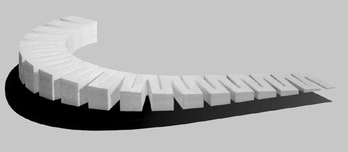 Woodland Scenics Incline Starter Set -  3% pkg(6)