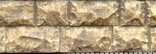 Chooch Flexible Cut Stone Wall w/Self-Adhesive Backing - Large Stones - 13-3/4 x 3-1/2  34.9 x 8.9cm