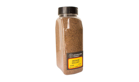 Woodland Scenics Ballast Shaker - Medium - Brown