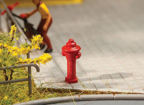 Walthers SceneMaster HO Fire Hydrants 10pk