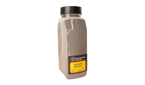 Woodland Scenics Ballast Medium Gray Shaker