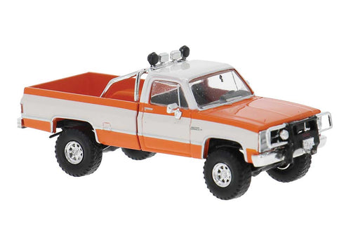 Brekina HO 1981 GMC Sierra Grande Pickup Truck - Sierra Grande Orange
