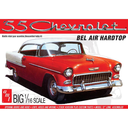 AMT 1/16 1955 Chevy Bel Air Hardtop (Large scale)