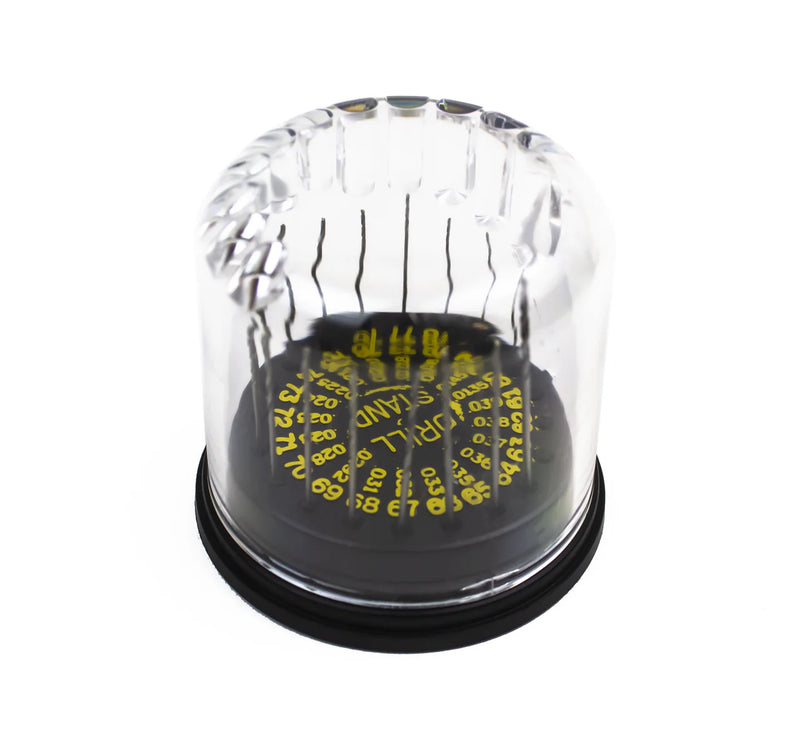 Load image into Gallery viewer, Excel 20-Piece Drill Set #61 to #80 Bits with Dome Stand
