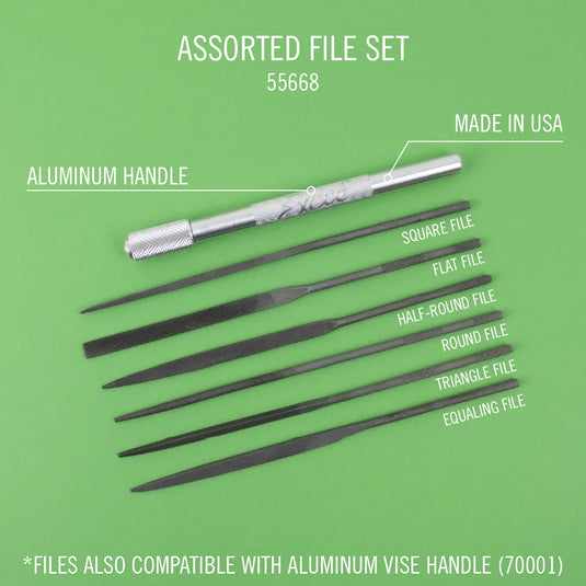 Excel Assortiment de 6 limes 5-1/2