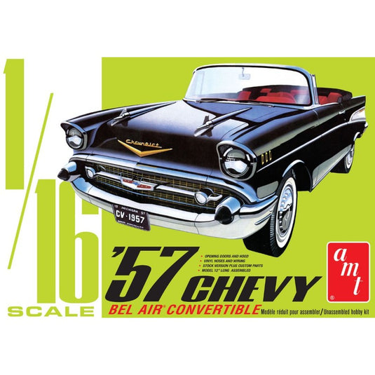 AMT 1/16 1957 Chevy Bel Air Convertible (Large scale)