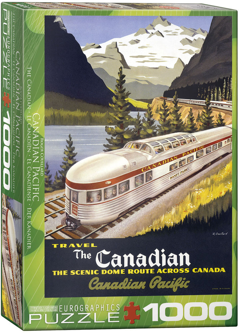 Load image into Gallery viewer, Superior Art Editions Puzzle - "Travel The Canadian (1000 Pieces)
