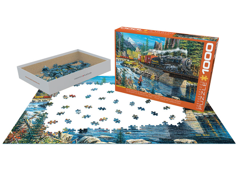 Chargez l'image dans la visionneuse de la galerie, Superior Art Editions Puzzle - River Silence Is Broken
