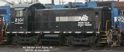 Bowser HO EMD SW-1001 w/DCC & Sound - Norfolk Southern