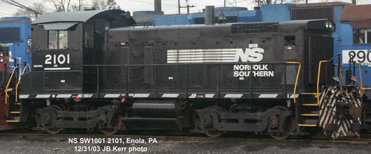 Bowser HO EMD SW-1001 w/DCC & Sound - Norfolk Southern