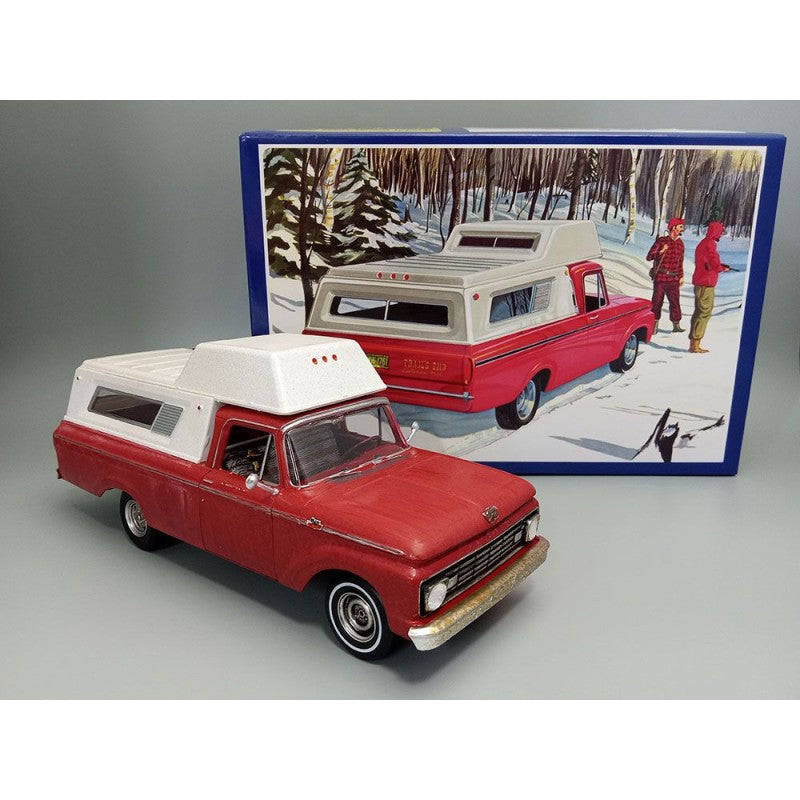 Chargez l'image dans la visionneuse de la galerie, AMT 1/25 1960 Ford F-100 Pickup w/Camper
