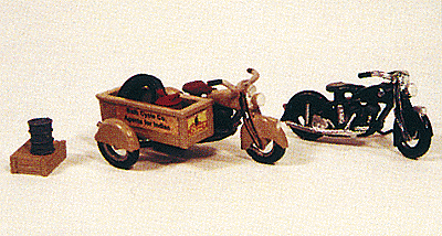 JL Innovative HO Motorcycles - Classic 1947 Model 2-Pack