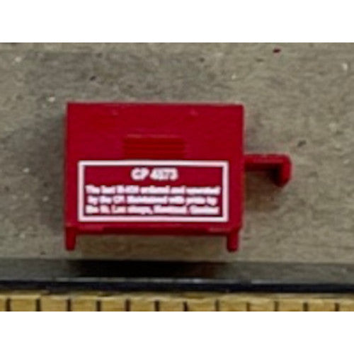 Bowser HO – Boîte de cabine pour C636, M636 et M630 (Cab Box) – pièce de rechange