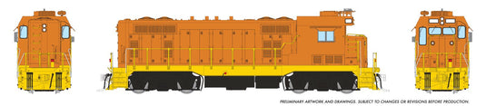 Rapido Trains HO ATSF CF7 w/ Square Cab DCC & Sound: Un-Numbered