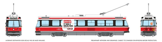 Rapido Trains HO Scale CLRV - TTC - Late Version w/DCC & Sound