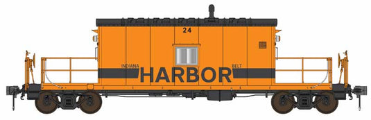 Bowser HO – Fourgon de queue de transfert N9 : Indiana Harbor Belt – années 1980