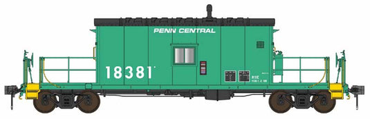 Bowser HO – Fourgon de queue de transfert N9E : Penn Central – version tardive