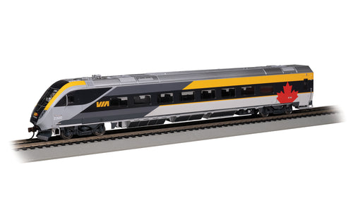 Bachmann HO Siemens Venture Cab Car w/DCC & Sound - VIA Rail Canada : #2300