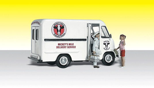 Woodland Scenics N AutoScenes Mickey's Milk Delivery