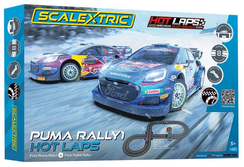 Scalextric 1/32 Puma Rally1 WRC - Hot Laps Race Set