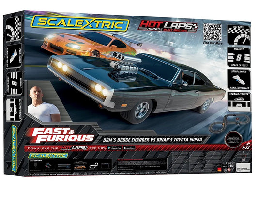 Scalextric 1/32 Fast and Furious Hot Laps Race Set