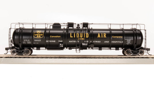 Broadway Limited HO High-Capacity Cryogenic Tank Car Canadian Liquid Air - UTLX